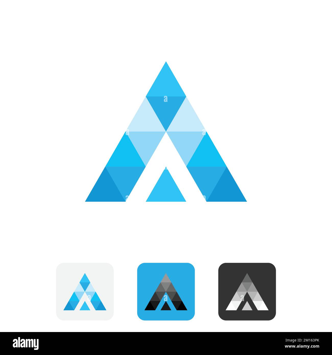 clean and modern abstract Logo template Stock Vector
