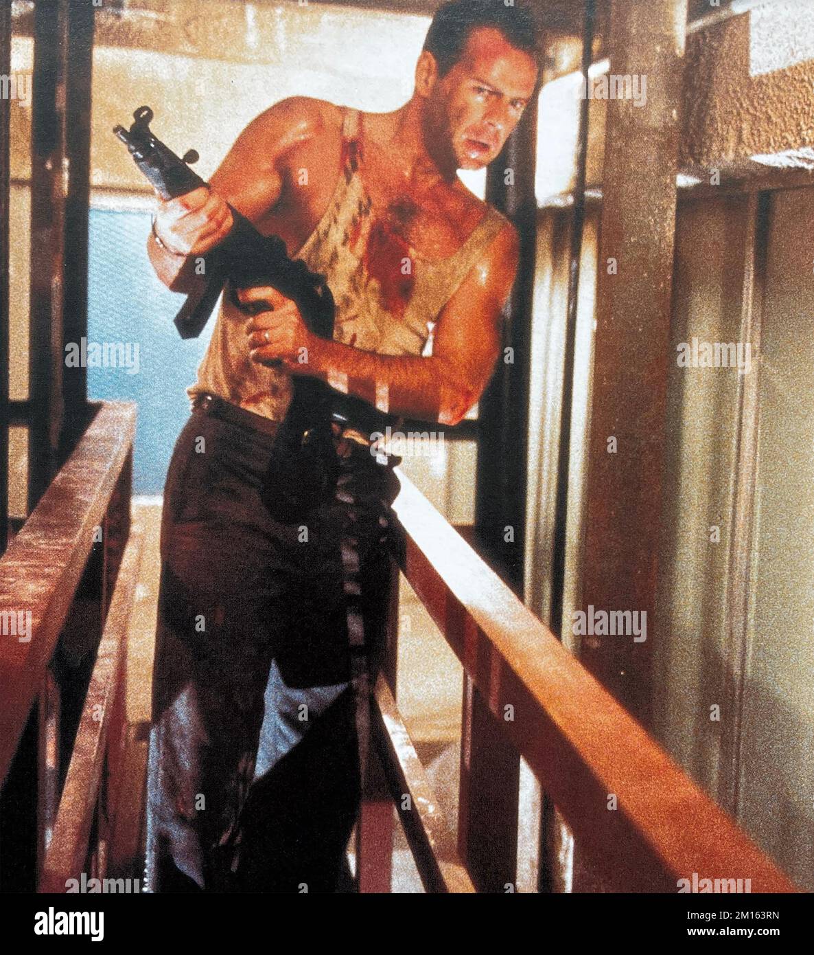 DIE HARD 1988 20th Century Fox film with Bruce Willis Stock Photo
