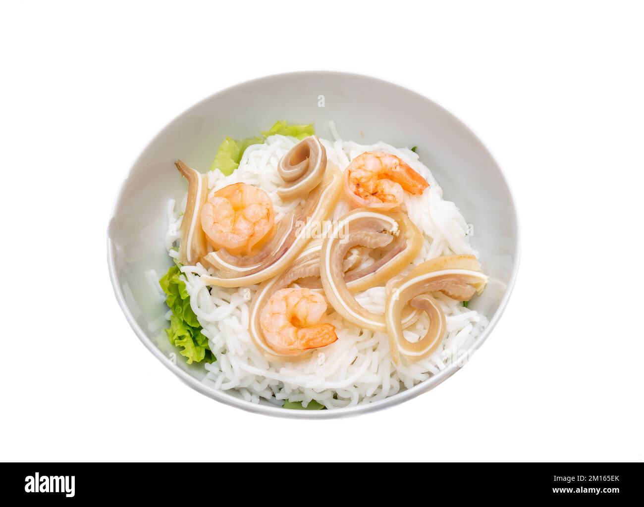 Cooked pork ears. Vietnamese cuisine traditionally includes pork parts