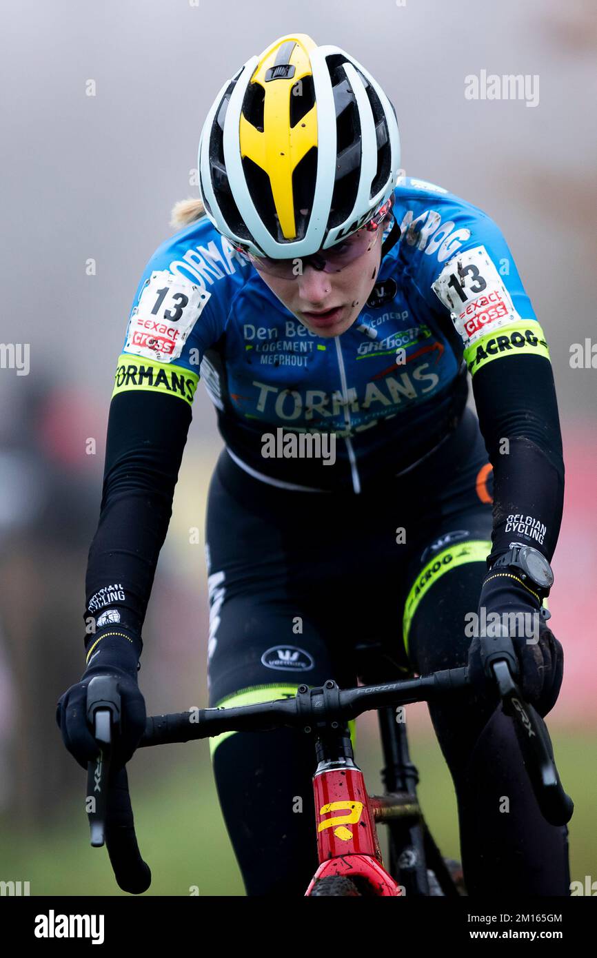 Belgian Xaydee Van Sinaey Pictured In Action During The Women s Race Of belgian-xaydee-van-sinaey-pictured-in-action-during-the-women-s-race-of