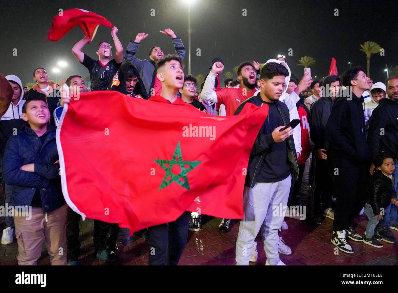 Soccer Football FIFA World Cup Qatar 2022 Fans in Tripoli watch