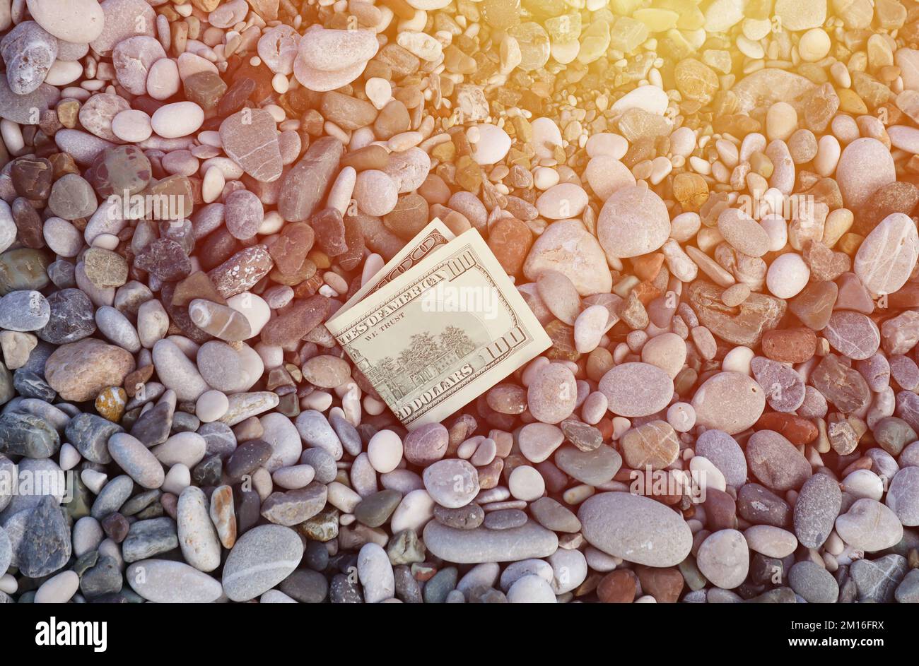 Money And Rocks Banknote rocks hi-res stock photography and images - Alamy