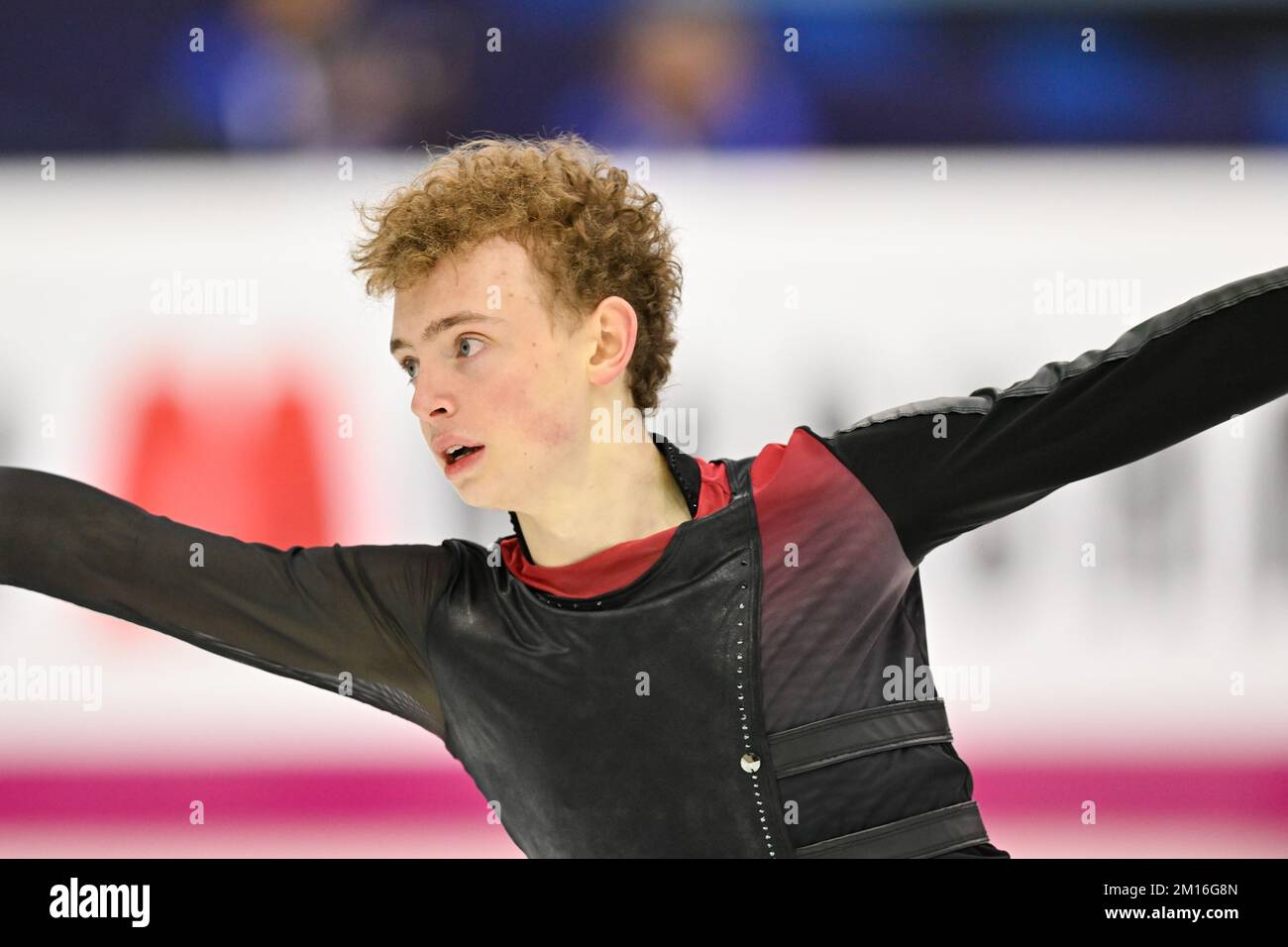 Robert YAMPOLSKY (USA), during Junior Men Free Skating, at the ISU Grand Prix of Figure Skating Final 2022, at Palavela, on December 10, 2022 in Torino, Italy