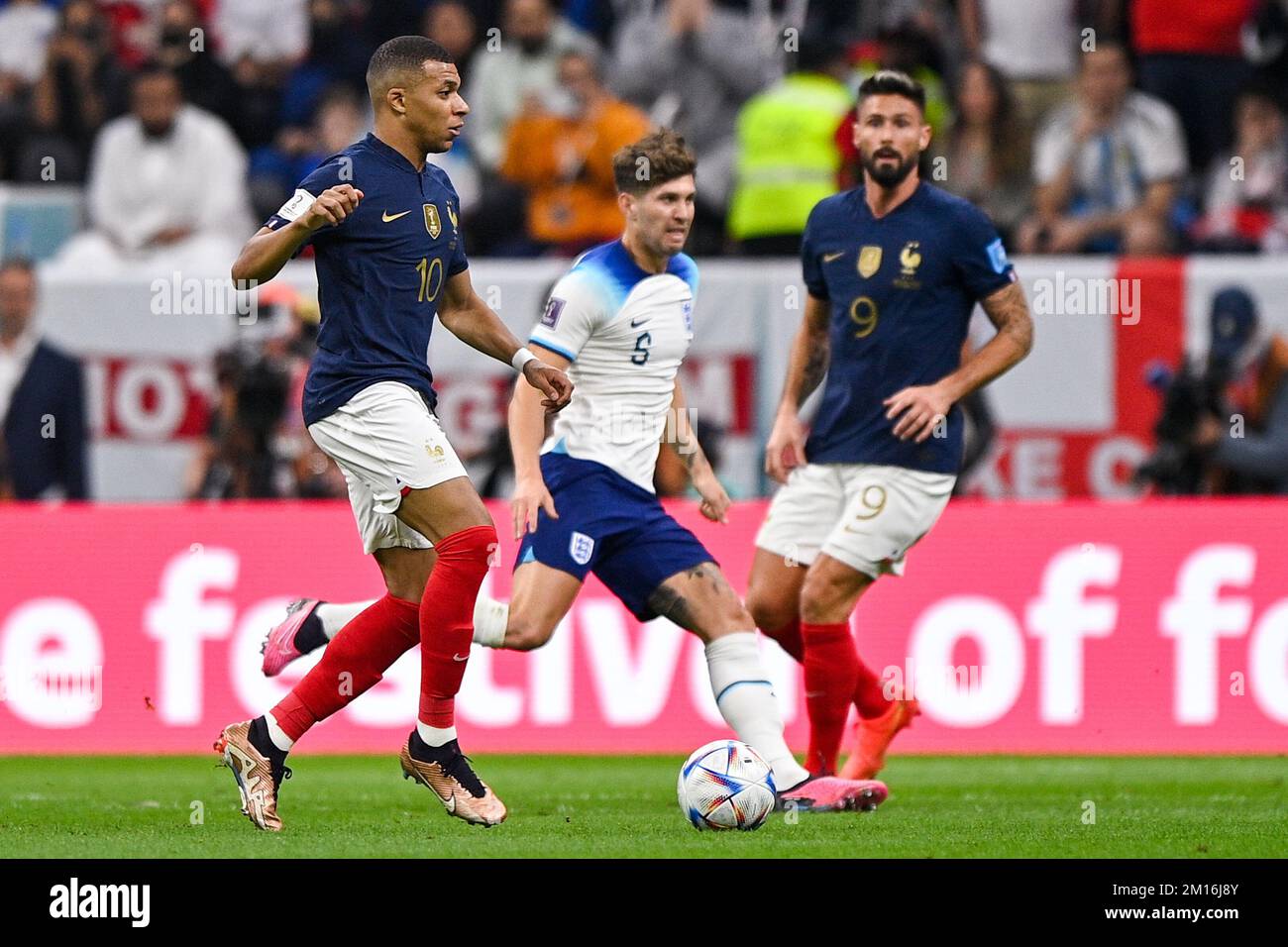 AL KHOR, QATAR - DECEMBER 10: Kylian Mbappe of France during the ...