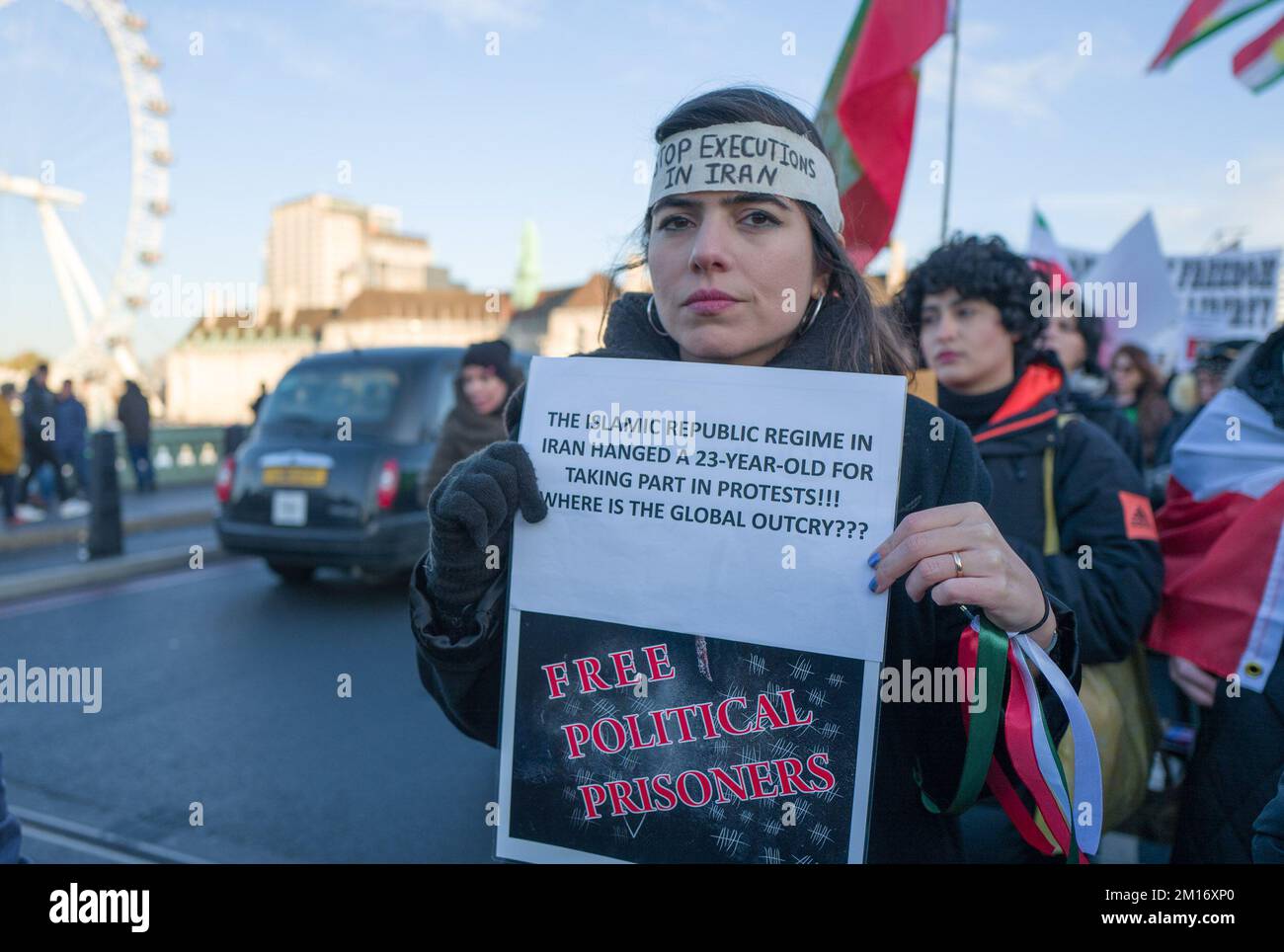 December 11, 2022: Hundreds of Iranian activists was marching today ...