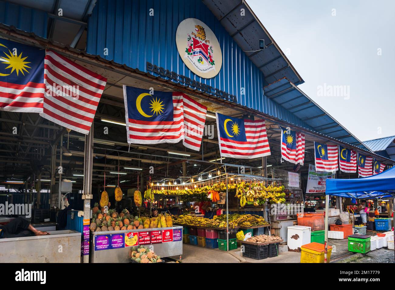 Kuala Lumpur, Malaysia December 2022 Chow Kit market in Kuala Lumpur, Malaysia. Chow Kit