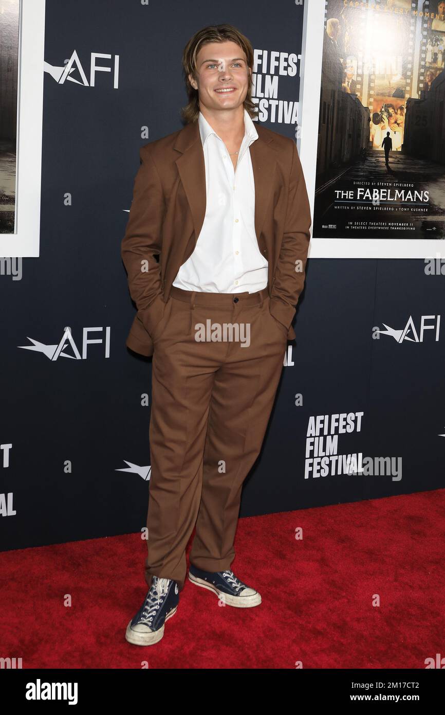 AFI Fest - The Fabelmans  Screening at TCL Chinese Theater IMAX on November , 2022 in Los Angeles, CA Featuring: Sam Rechner Where: Los Angeles, California, United States When: 07 Nov 2022 Credit: Nicky Nelson/WENN Stock Photo