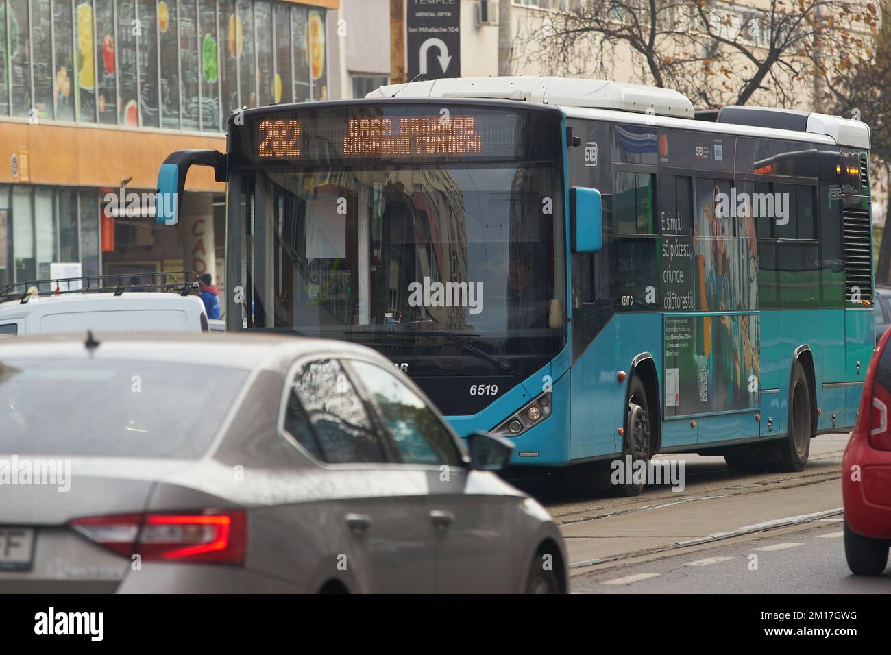 Bucharest, Romania - December 10, 2022: Bucharest Transport Society ...