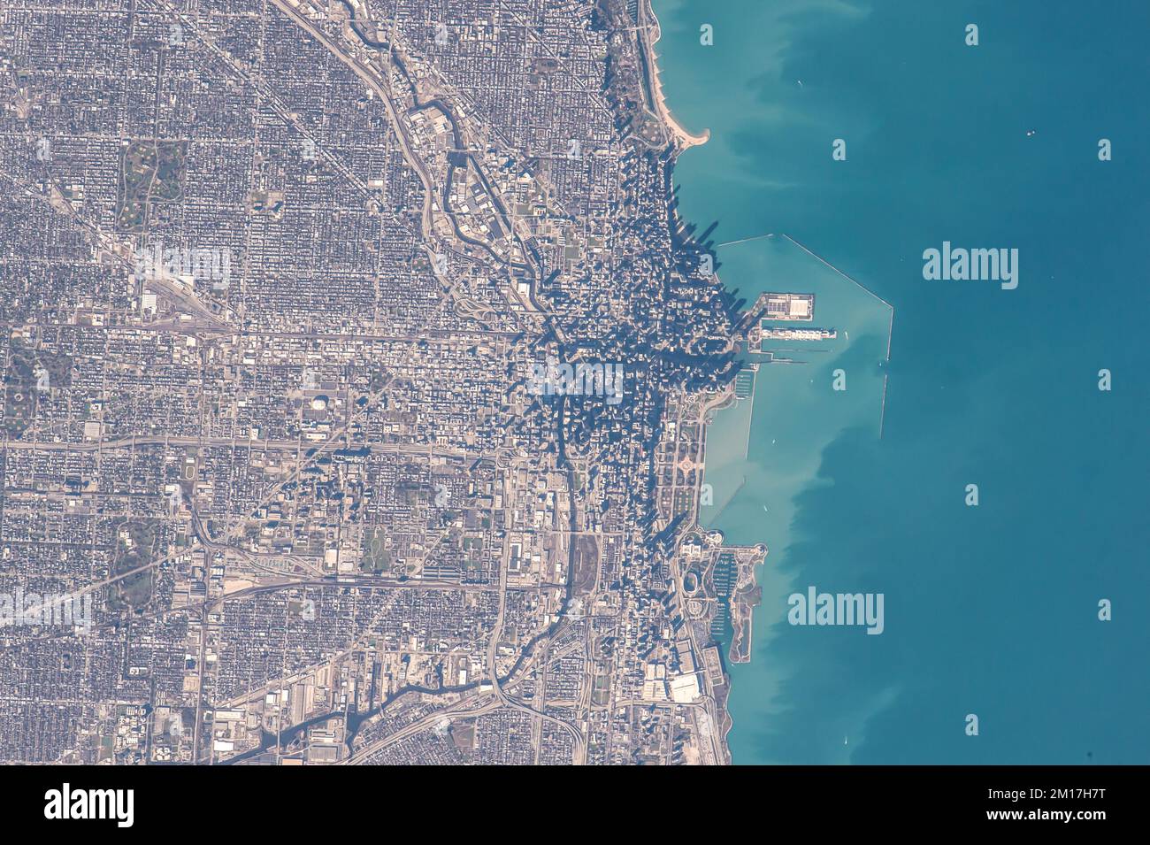 Nasa Aerial View Of Illinois