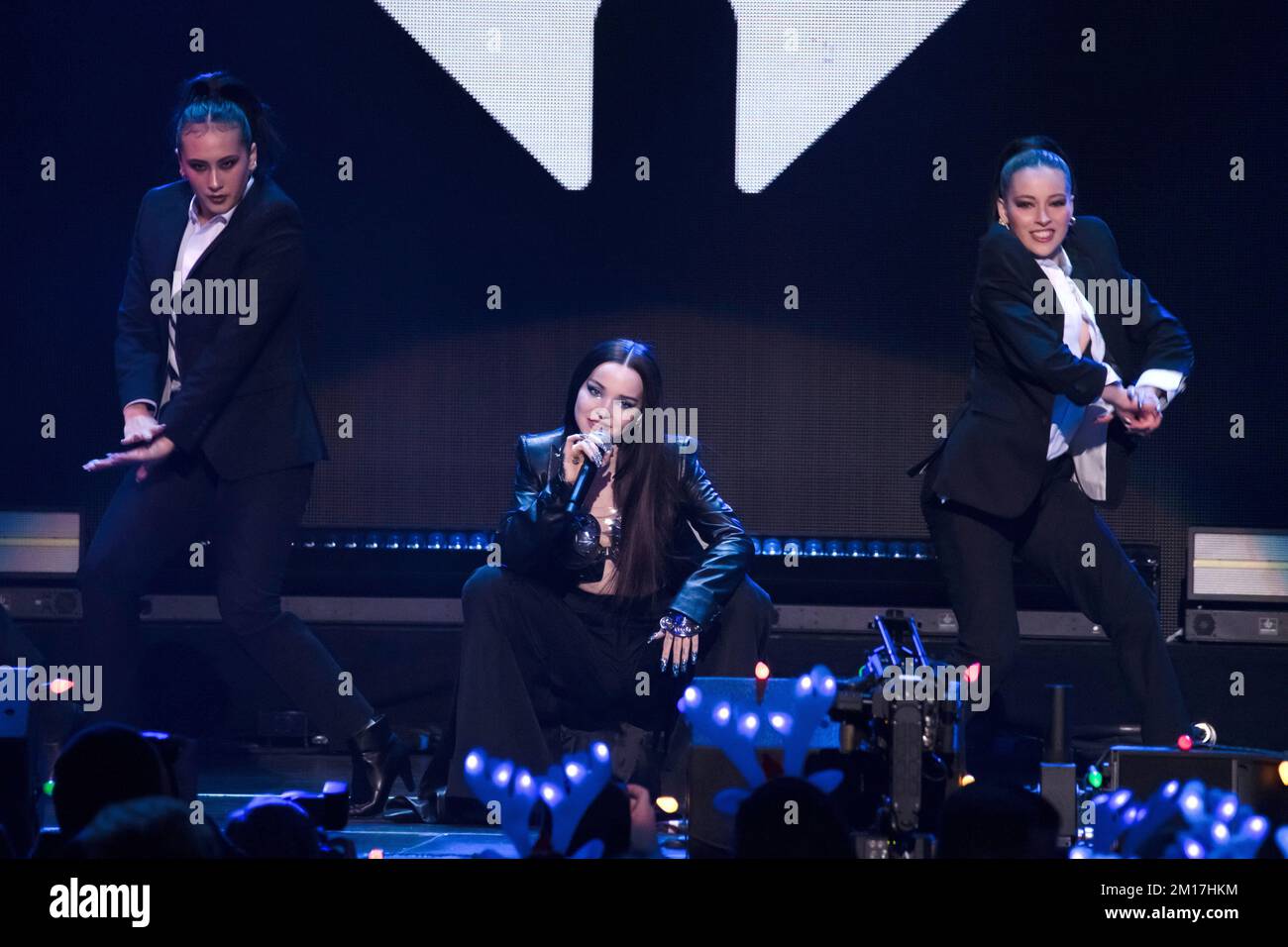 Dove Cameron performs onstage at the iHeartRadio Z100's Jingle Ball