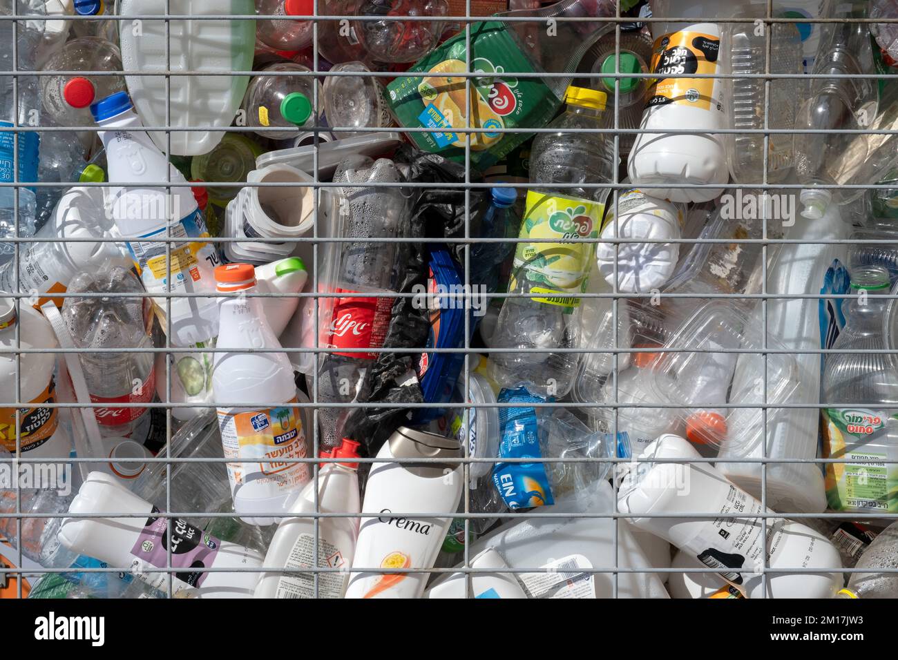 Tel Aviv, Israel 05 February 2022 Plastic Bottle Container, Israel