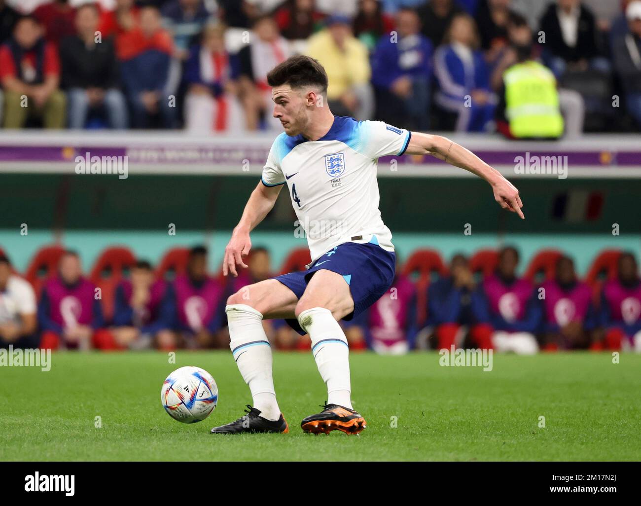 Declan Rice of England during the FIFA World Cup 2022, Quarter-final ...