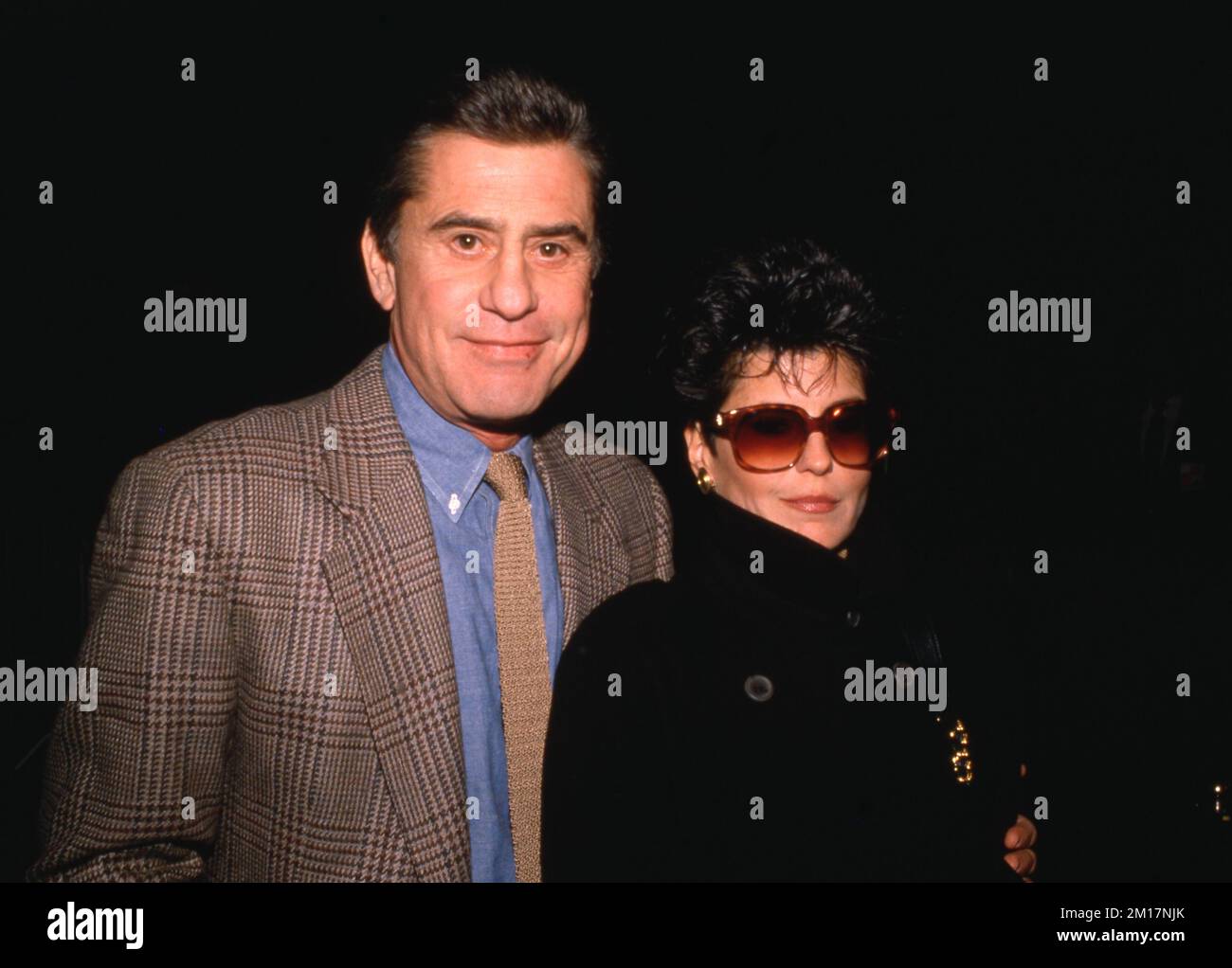 Tina Sinatra and James Farentino at The Glory Premiere on December 11, 1989 at the Cineplex Odeon Century Plaza Cinemas in Century City, California.Credit: Ralph Dominguez/MediaPunch Stock Photo