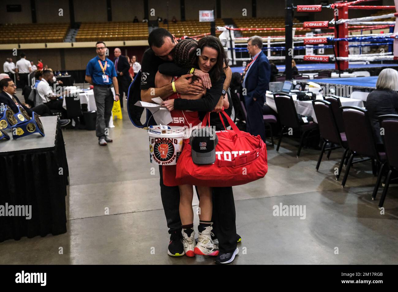 Lubbock, TX, USA. 10th Dec, 2022. Jennifer Lozano of Laredo, TX is