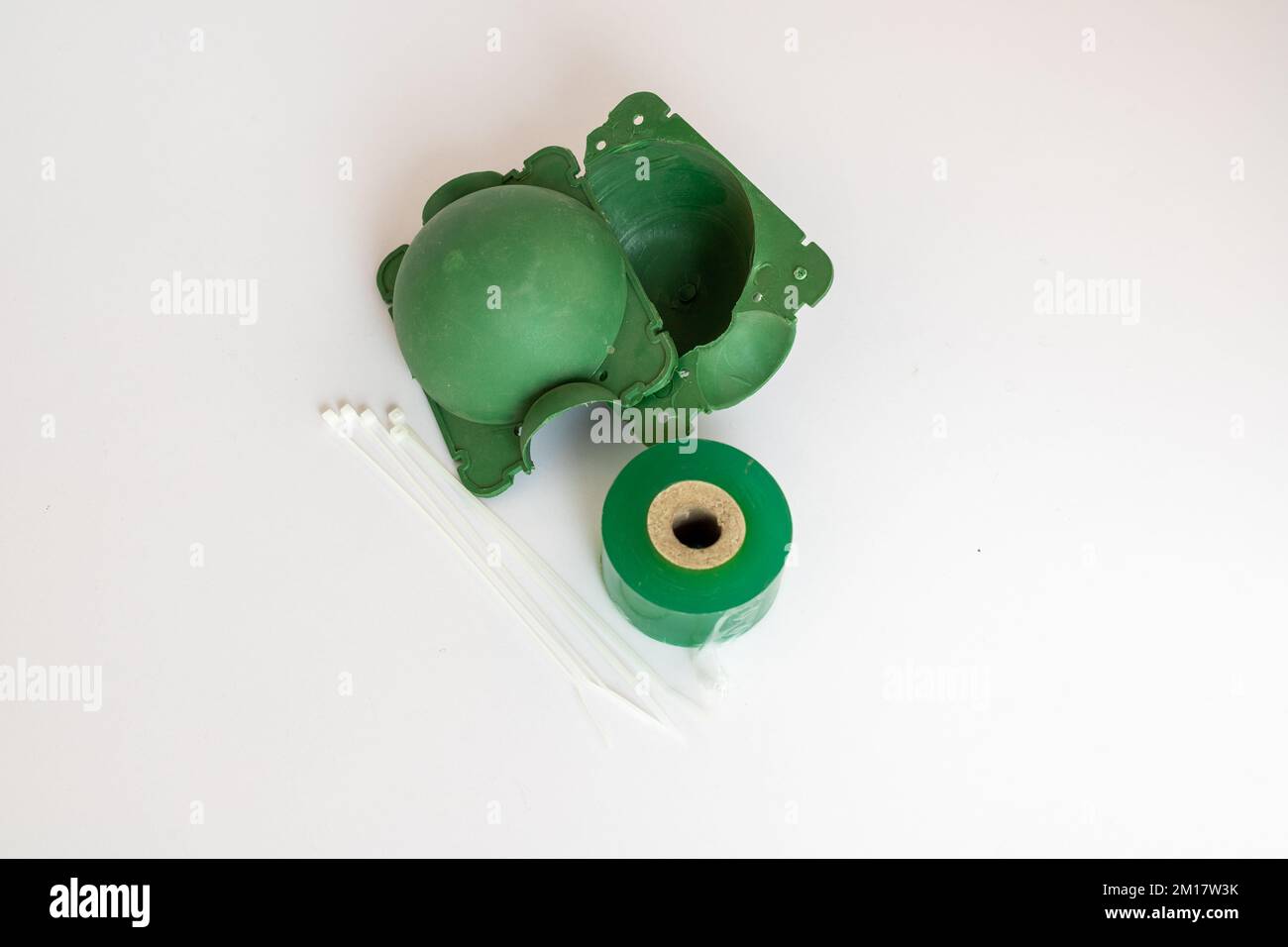 Plant air layering propagation plastic ball or pod Stock Photo Alamy
