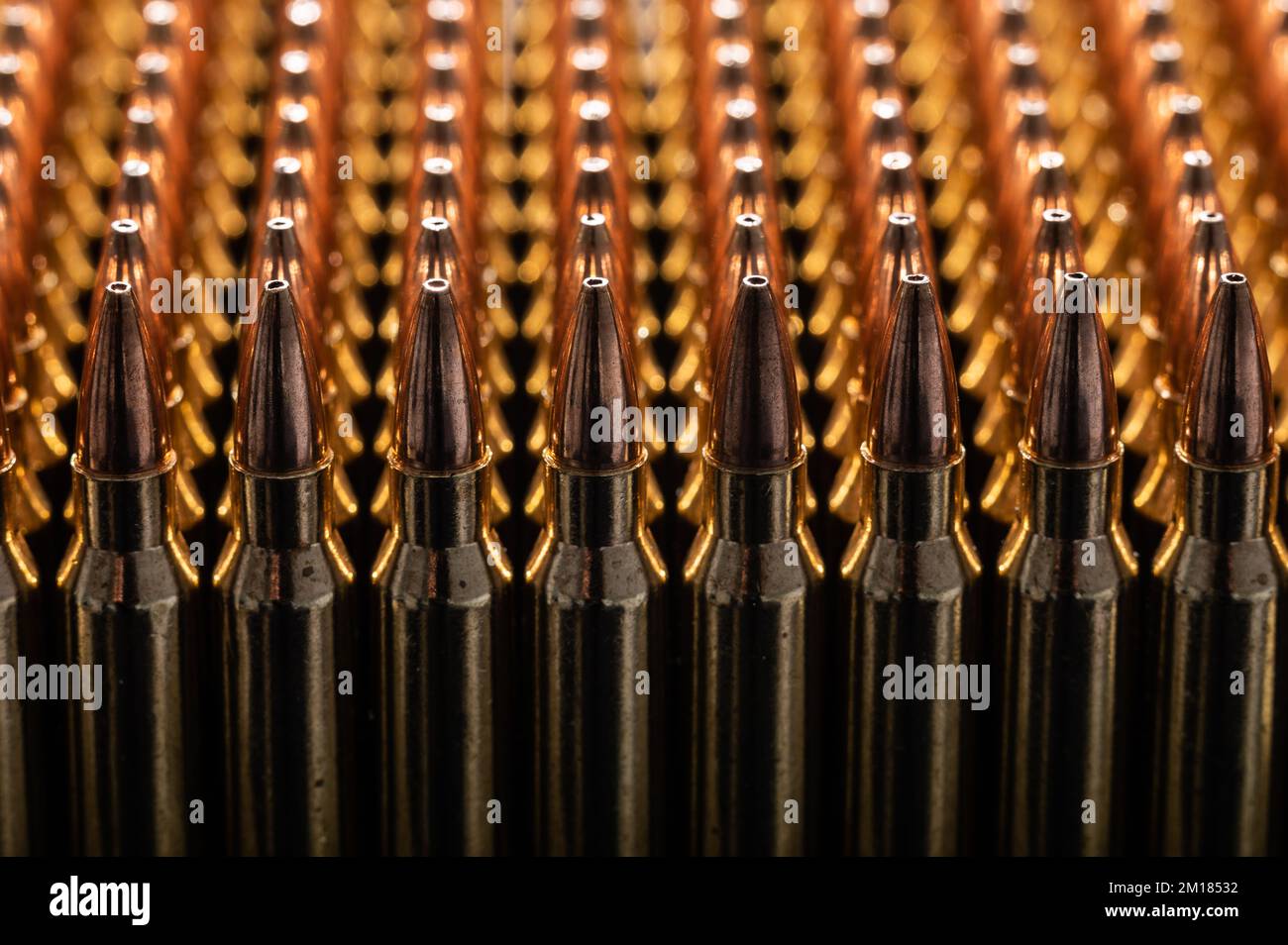 Rottweil, Germany. 10th Dec, 2022. 223 caliber Remington cartridges ...