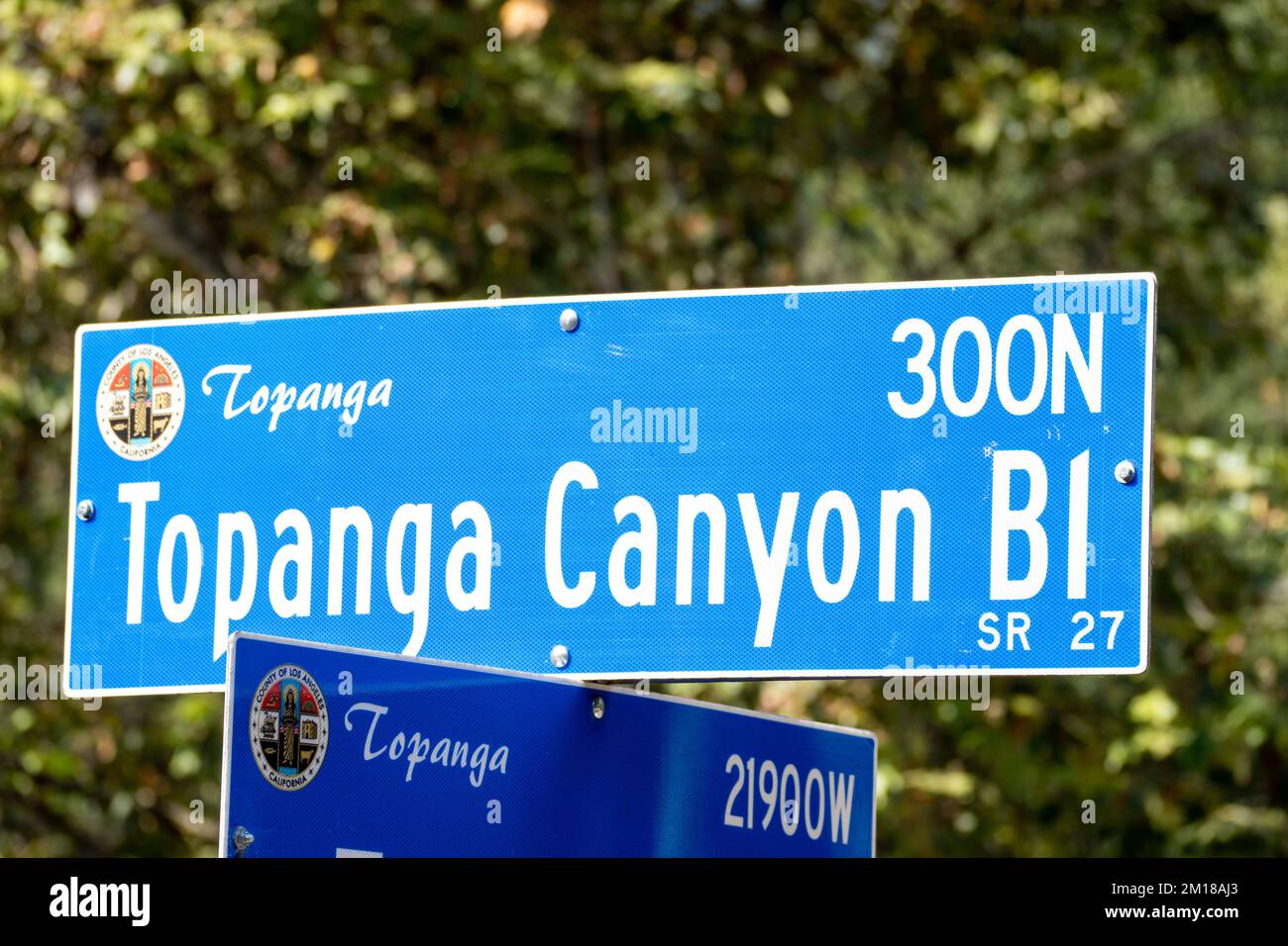 Topanga canyon boulevard hi-res stock photography and images - Alamy