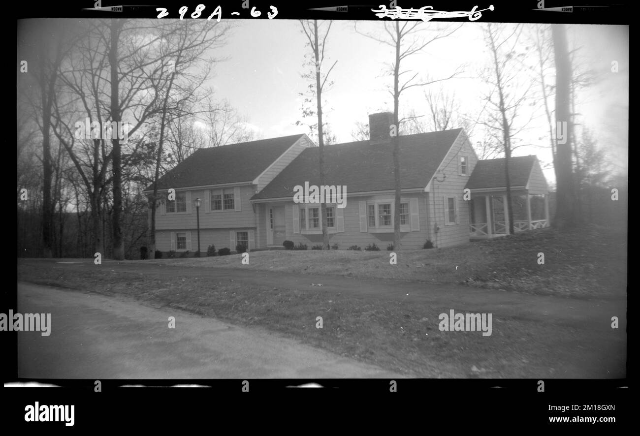 Stratford Road #63 , Houses. Needham Building Collection Stock Photo