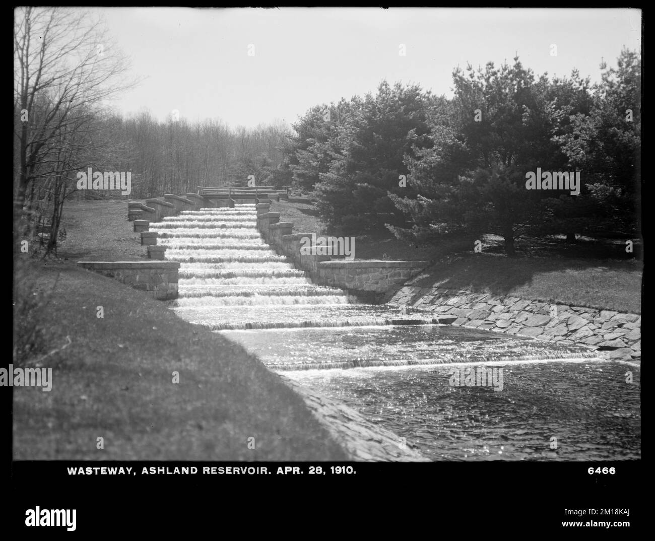 Sudbury Department, Ashland Dam, Wasteway, Ashland, Mass., Apr. 28