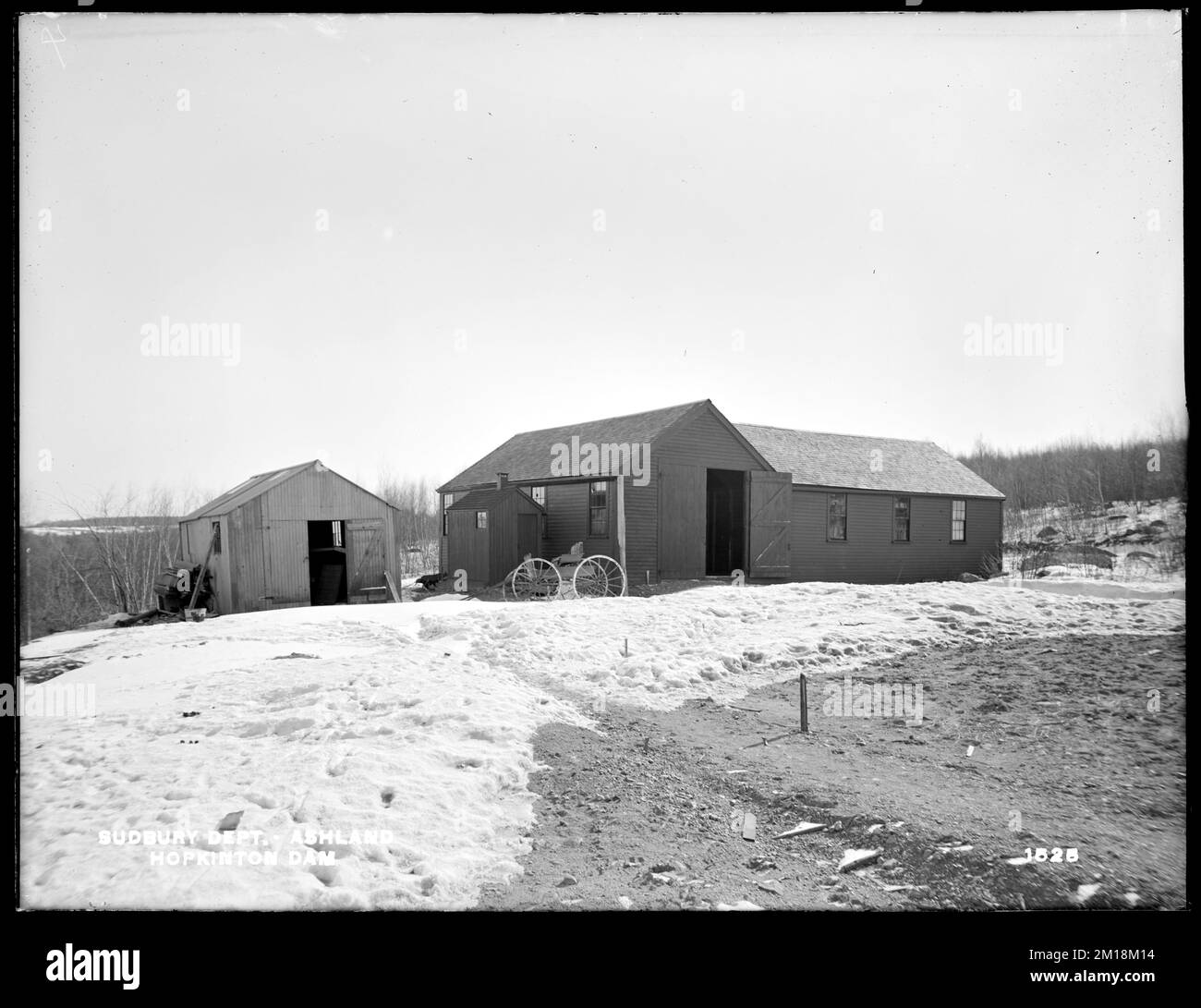 Shed structures Black and White Stock Photos & Images - Alamy