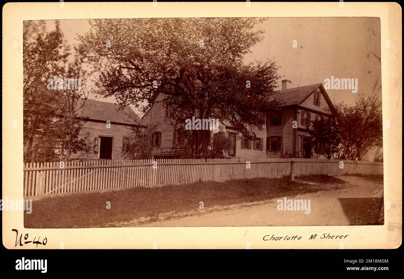 Sudbury Reservoir, real estate, Charlotte M. Sherer, house