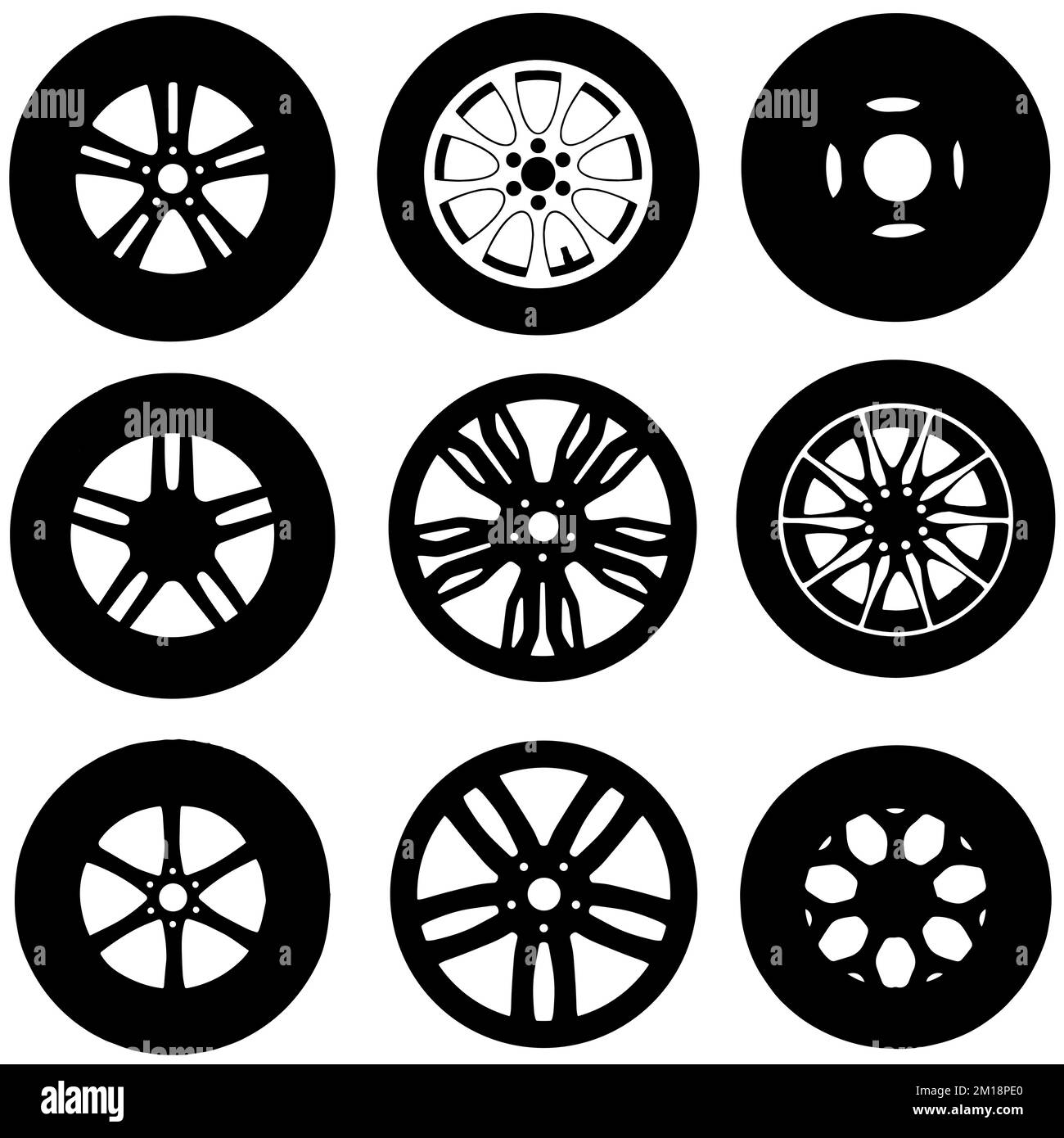Race car wheel vector hires stock photography and images Alamy