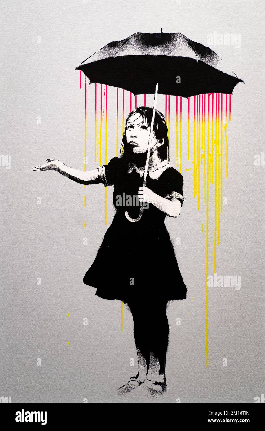 Nola by Banksy Stock Photo