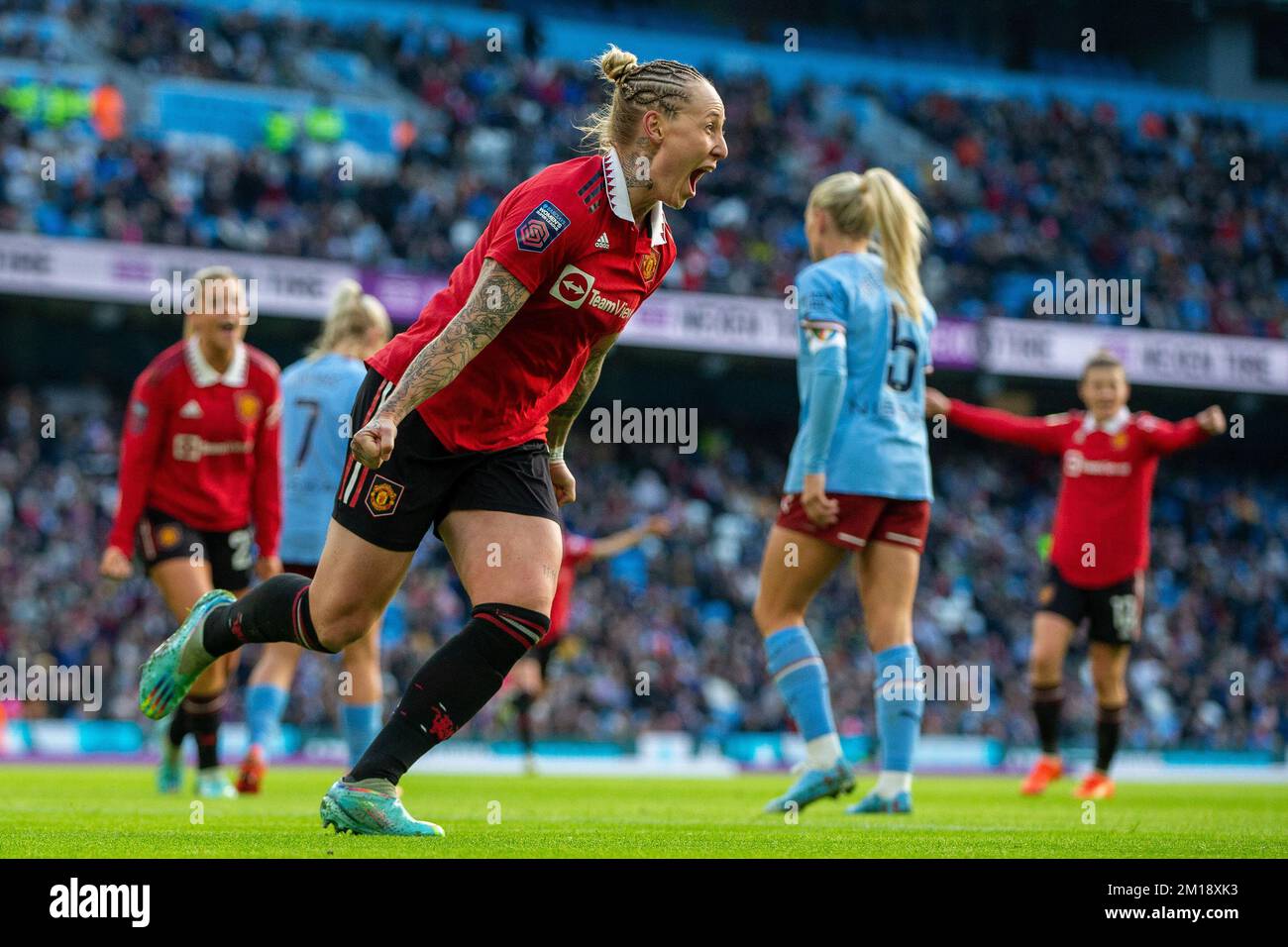 Manchester United vs Manchester City LIVE: Women's Super League