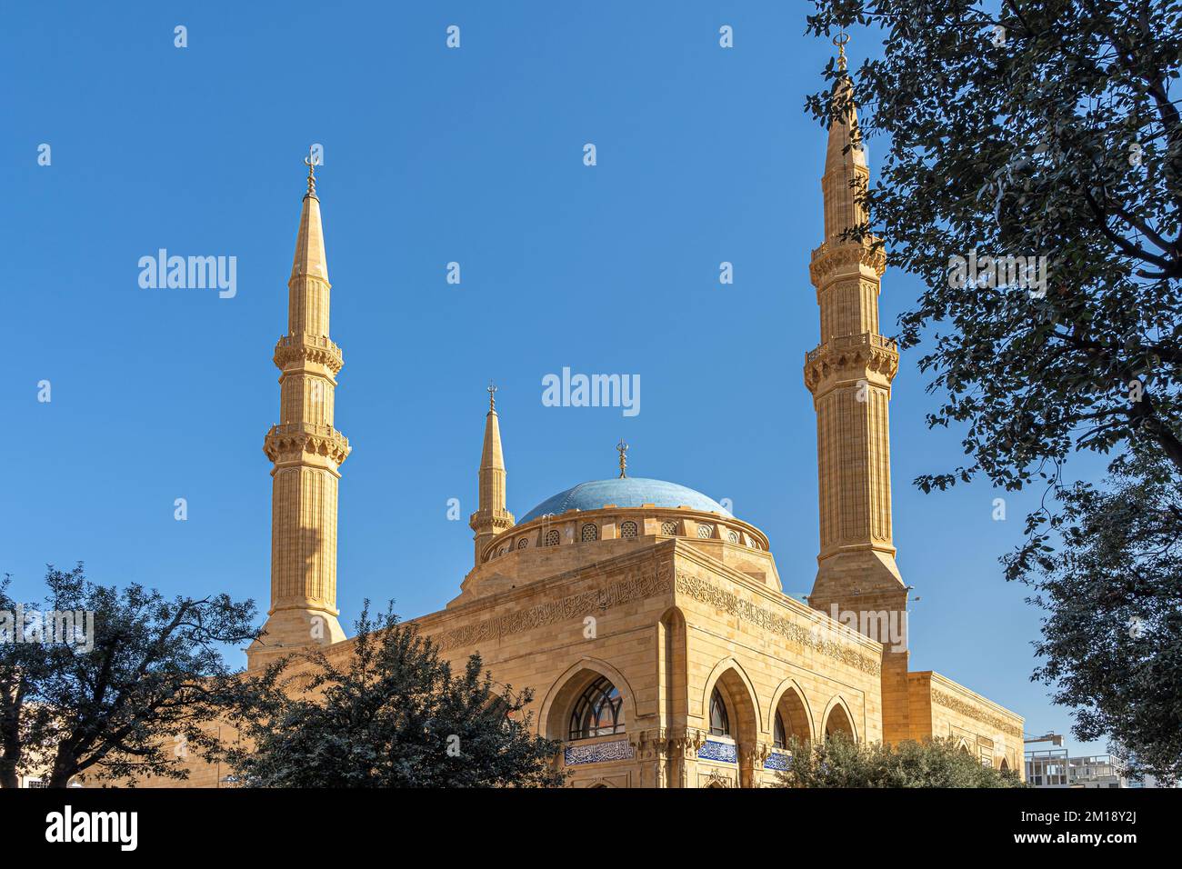 Mohammad Al-Amin Mosque, Beirut, Lebanon Stock Photo - Alamy