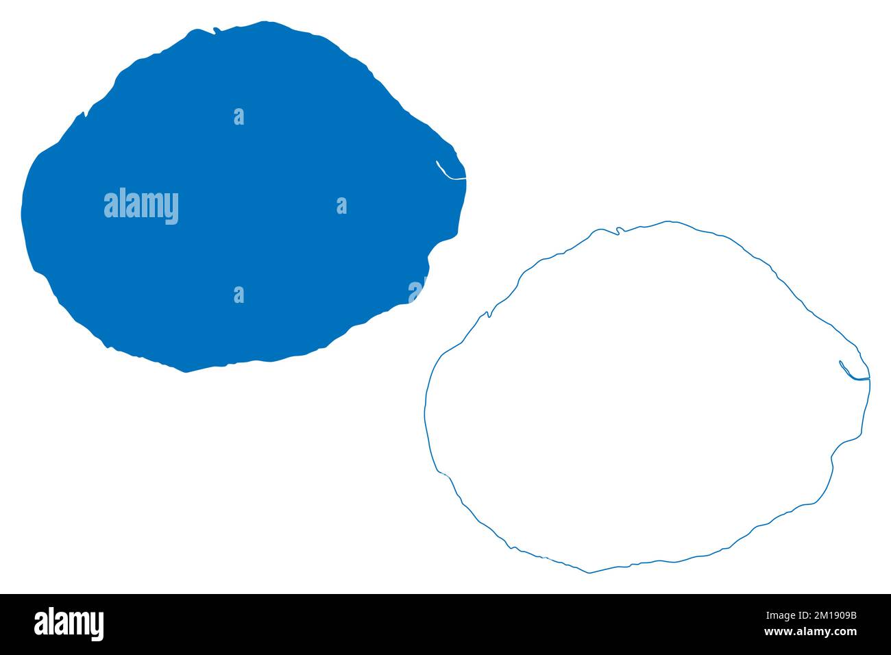 Lake Elton (Russia, Russian Federation, Volgograd Oblast) map vector ...