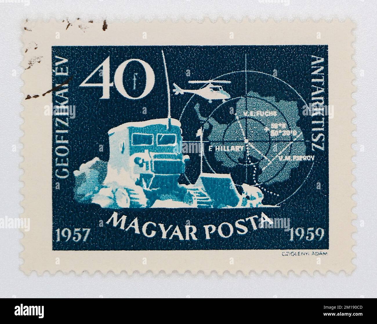 Stamps Postage Collection Hungary Hungarian 1959 Magyar Posta
