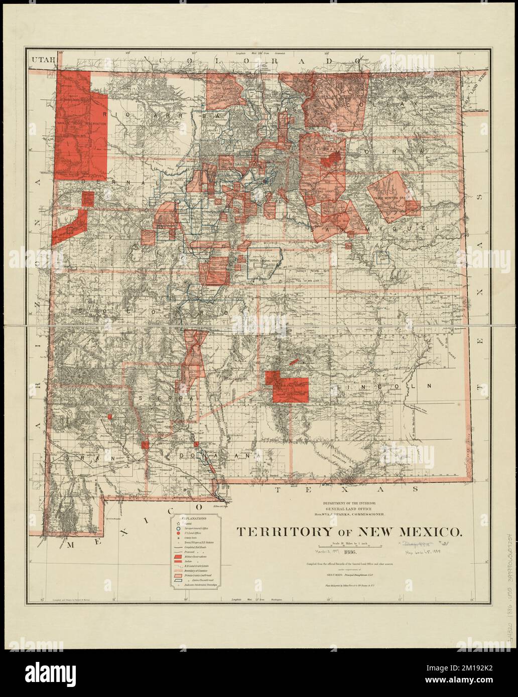 Territory of New Mexico Maps
