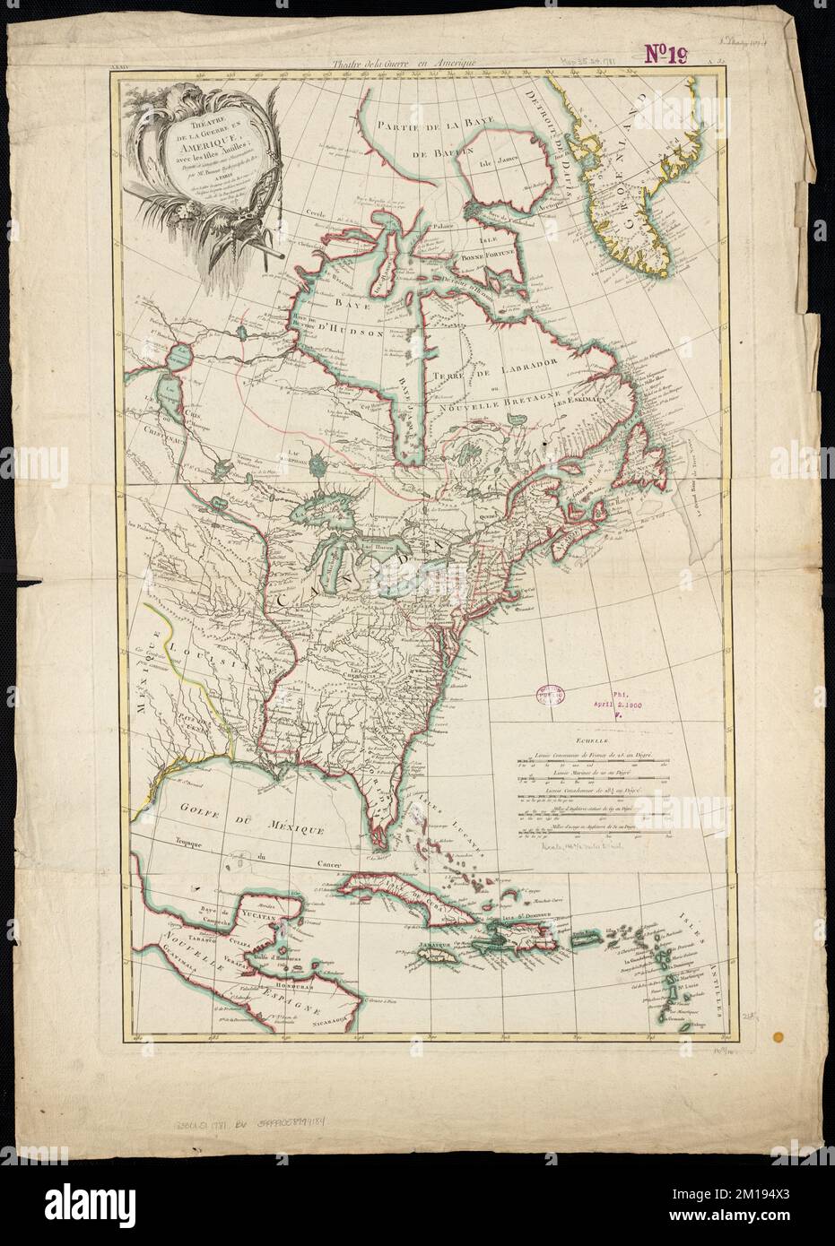 Th atre de la guerre en Amerique - Theatre De La Guerre En Amerique Avec Les Isles Antilles Projette Et Assujettie Aux Observations North America History Revolution 1775 1783 Maps Early Works To 1800 United States History Revolution 1775 1783 Maps Early Works To 1800 Canada Maps Early Works To 1800 Antilles Greater Maps Early Works To 1800 Norman B Leventhal Map Center Collection 2M194X3
