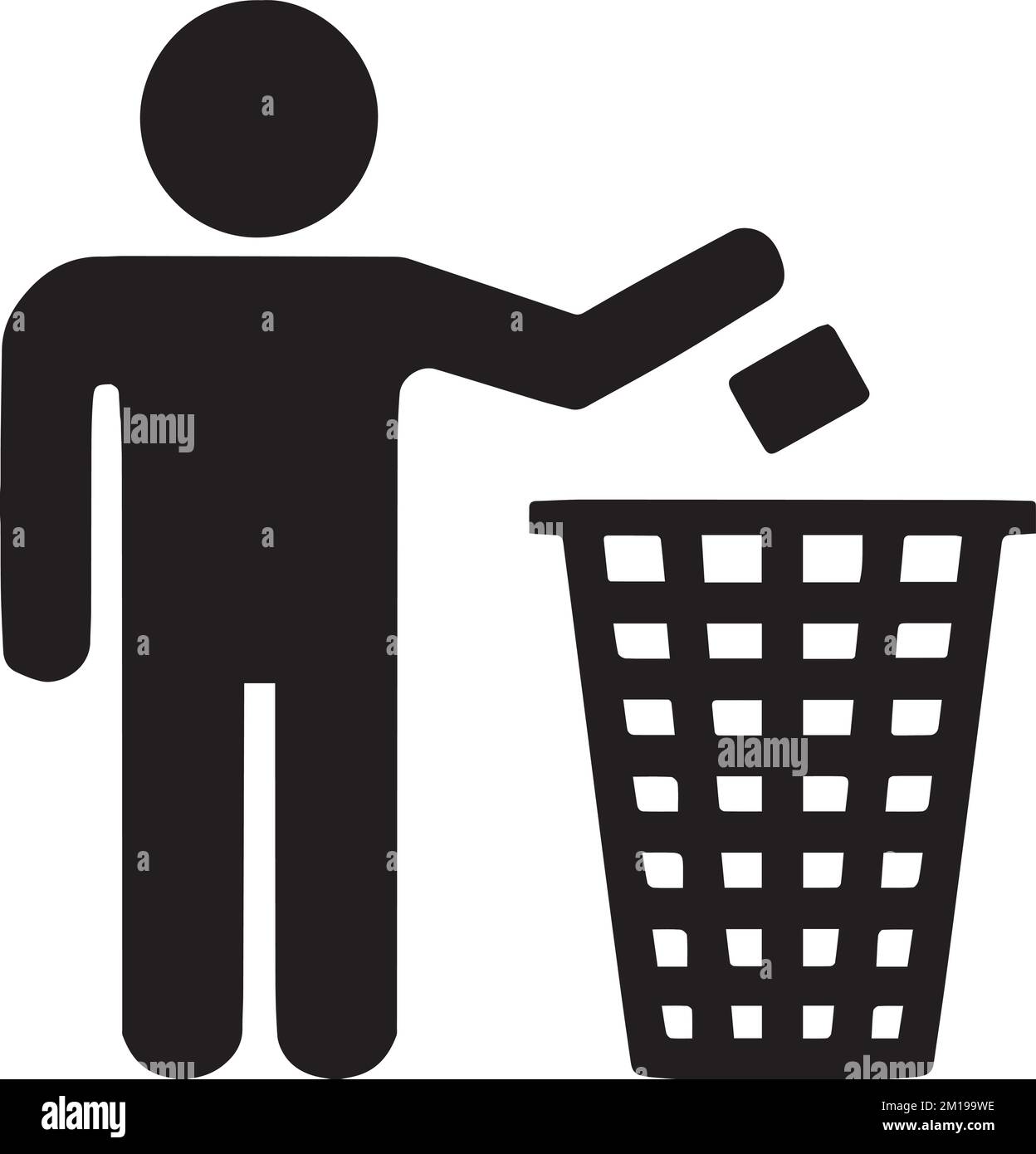 Litter Sign Symbol, Rubbish Bins, Waste Paper Baskets, Recycling symbol, Recycling  bin, rubbish recycling icon Stock Vector Image & Art - Alamy