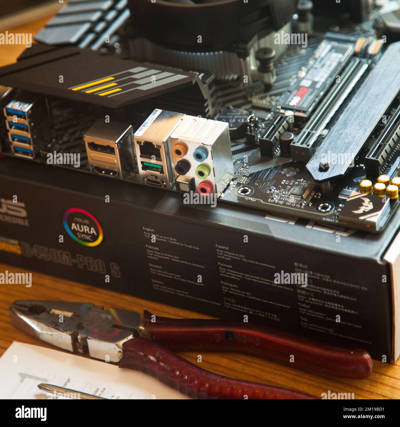 Enjoy exceptional performance with the Asus Tuf Gaming B450M Pro S