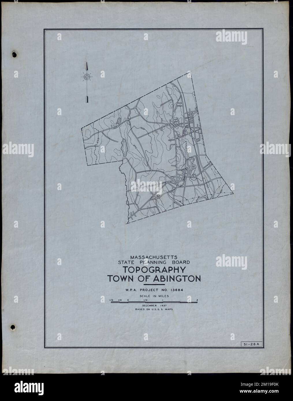 Topography Town of Abington , Roads, Cities and towns, Land use mapping