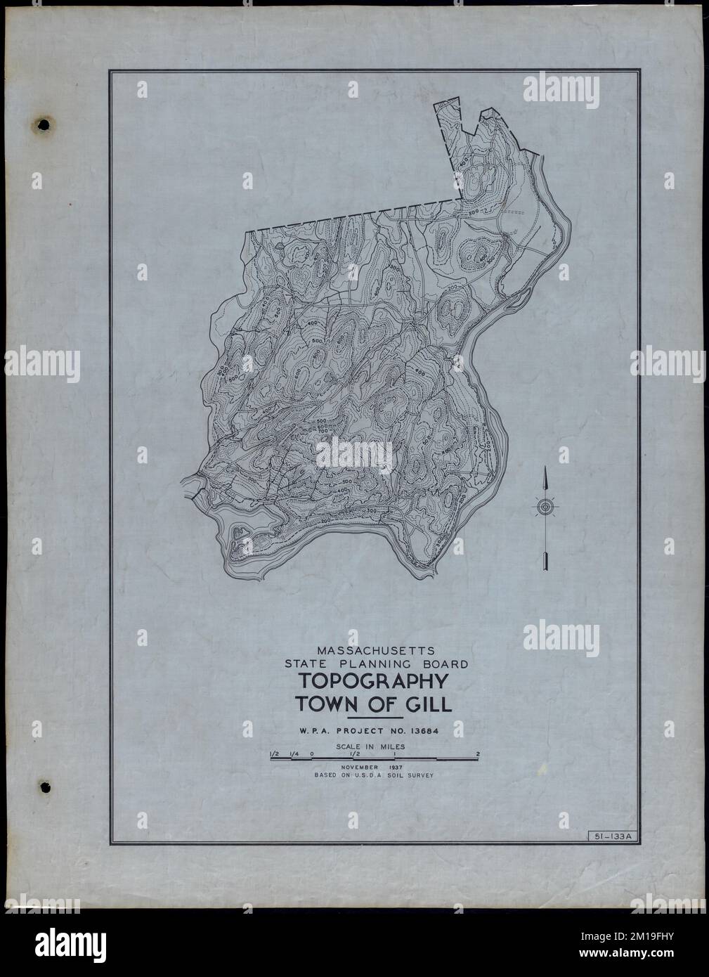 Topography Town of Gill , Roads, Cities and towns, Land use mapping