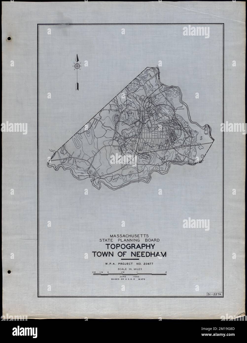 Topography Town of Needham , Roads, Cities and towns, Land use mapping
