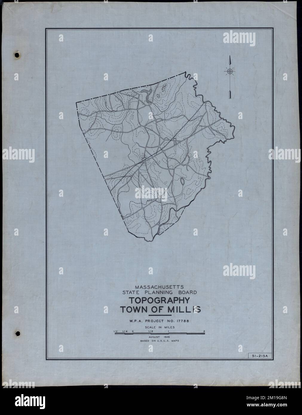 Topography Town of Millis , Roads, Cities and towns, Land use mapping