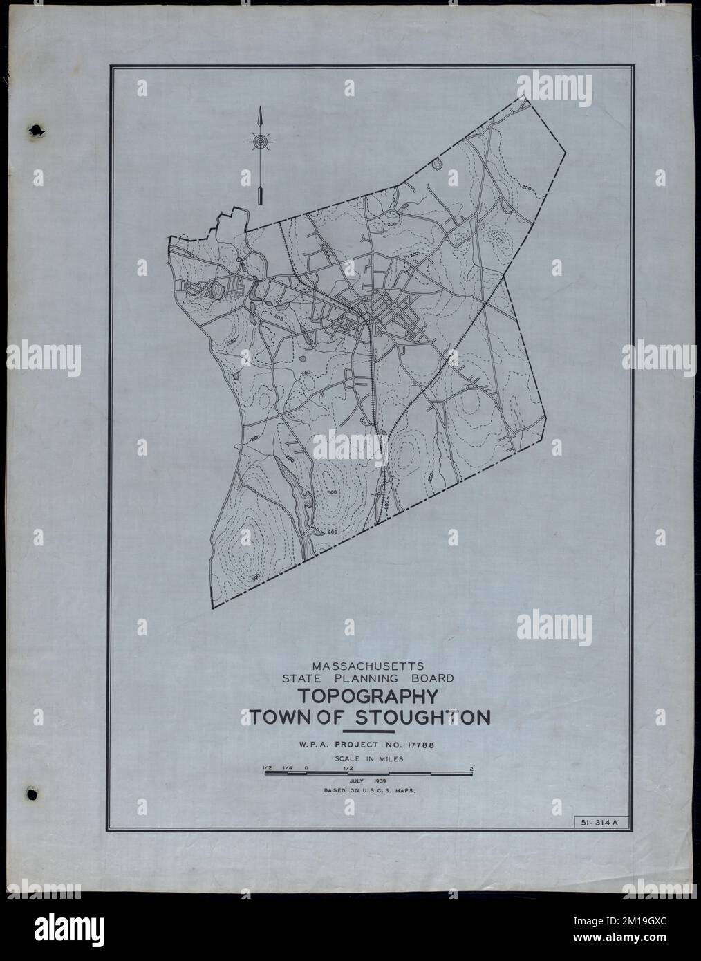 Topography Town of Stoughton , Roads, Cities and towns, Land use