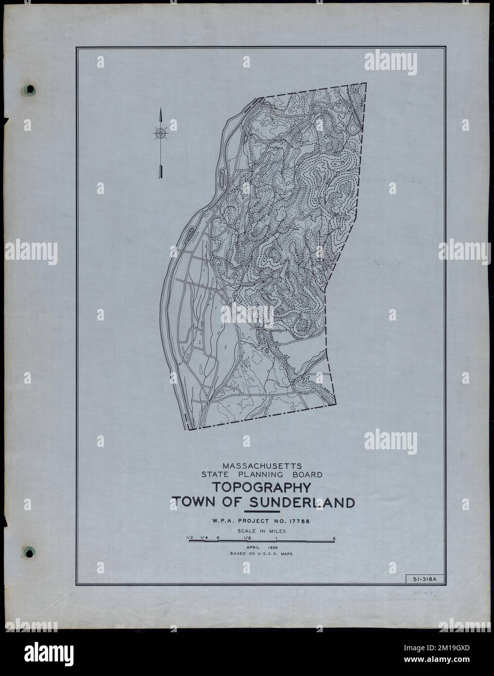 Topography Town of Sunderland , Roads, Cities and towns, Land use