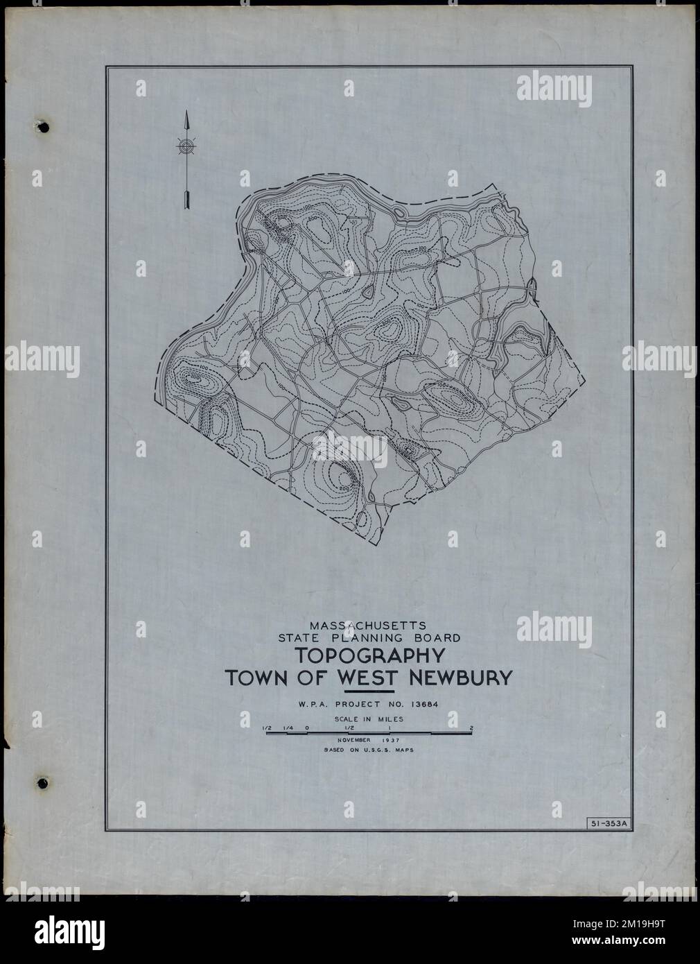 Topography Town of West Newbury , Roads, Cities and towns, Land use
