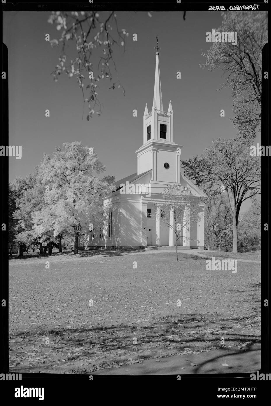Topsfield, Massachusetts, autumn , Architecture, Churches. Samuel