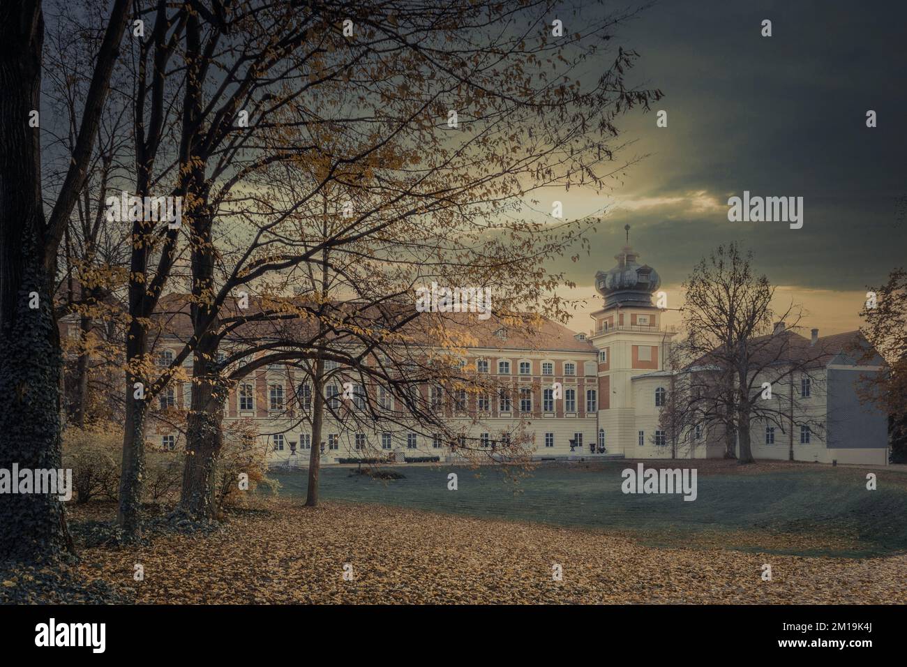 Lancut Castle - former residence of magnates in Lancut, Subcarpathian Voivodeship, Poland. Stock Photo