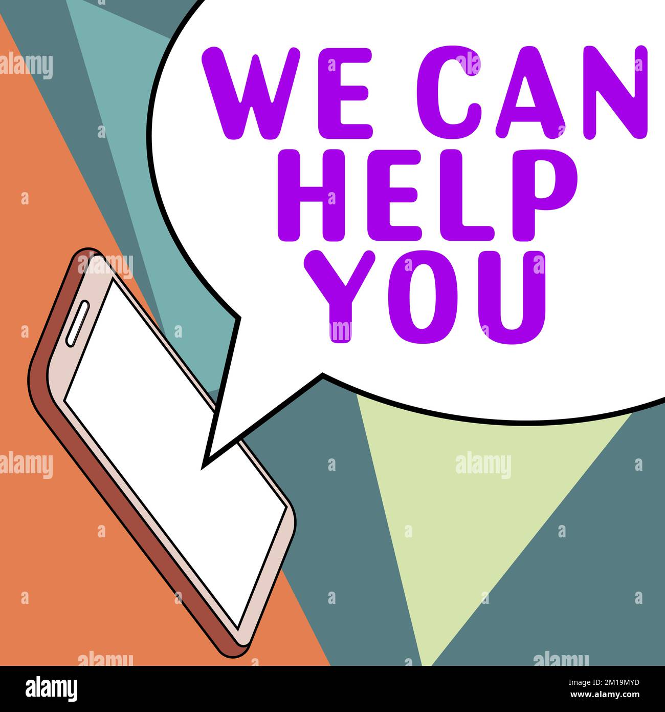 Offering Help Signs Hand writing sign We Can Help You. Internet Concept Support Assistance ...