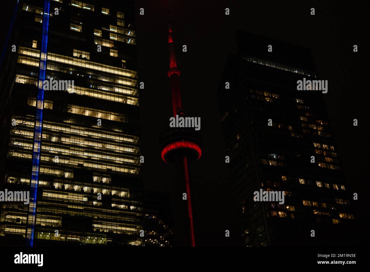 beautiful shoot of cn tower downtown toronto canada Stock Photo - Alamy