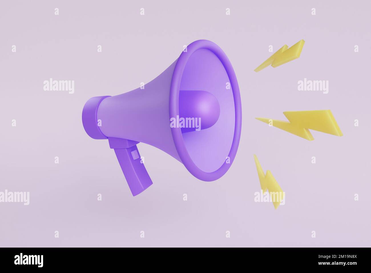 Icon for web background design. Promotion advertising loudspeaker ...