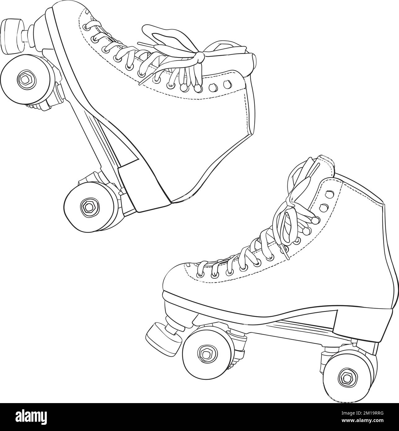 Roller Skate Sketch