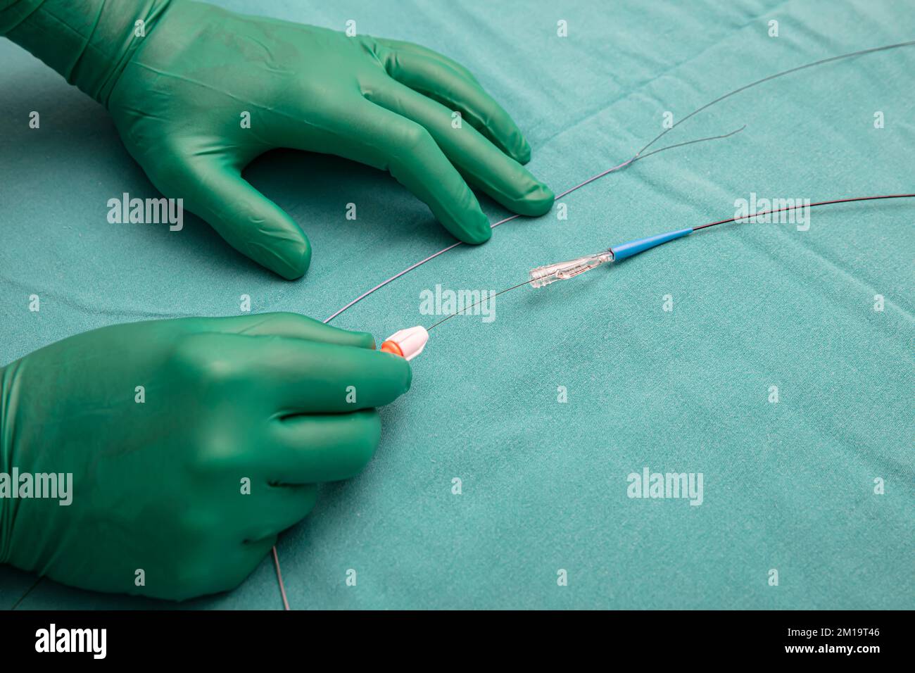 Coronary Imaging Catheter. Dual Lumen Catheter. Coronary angiography