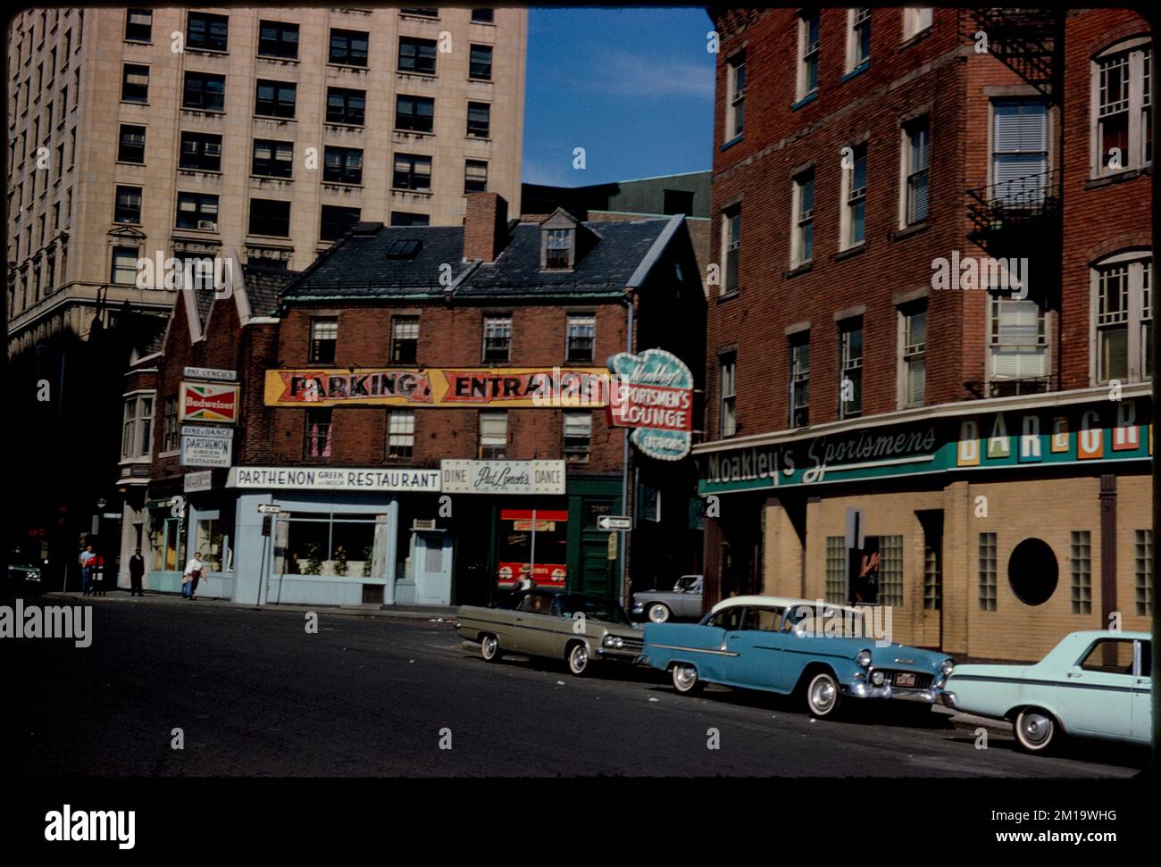 Tremont Street between Stuart Street and Oak Street, Boston